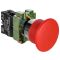 Кнопка грибок Chint Ø40мм с самовозвратом NP2-BC42 без подсветки красная 1NC IP40 (573974)