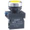 Кнопка Chint NP8-11BND/5 1NO+1NC AC 110В-220В желтая IP65 (667125)