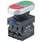 Двойная кнопка Chint NP8-11SD 1NO+1NC AC 110В-220В с зеленой подсветкой IP65 (667173)