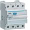 ПЗВ Hager CEA663D 4P 10кА 63A 100мА A