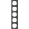 П''ятимісна рамка Schneider Electric M-PURE MTN4050-3614 антрацит