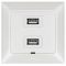 Розетка USB NE-AD ARAS 93-110-72 2 TYPE-A белая