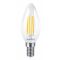 Светодиодная лампа Maxus C37 FM 220Вт E14 Clear (1-MFM-734)