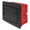 Встроенный пластиковый корпус E.Next e.plbox.pro.w.08b.black 8м черный IP40 (CP12908B)