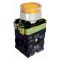 Кнопка с подсветкой ElectrO ВW3561NONCYi PB2-ВW3561 Ø22мм NO+NC желтая