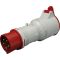 Силовой адаптер с реверсом фаз ETI 004482122 EA-16-32/5-O (16A/32A 5p)