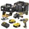 Набор из трех бесщеточных электроинструментов DeWALT DCK329P2T XR Li-lon 18В 2х5Ач