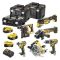 Набор из шести бесщеточных электроинструментов DeWALT DCK685P3T XR Li-lon 18В 3х5Ач
