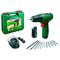 Аккумуляторная дрель-шуруповерт Bosch EasyDrill 1200 2 аккумулятора с набором сверл и бит (06039D3007)