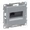 Компьютерная розетка RJ45 Cat.6 UTP Legrand SUNO (алюминий) 721352
