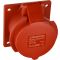 Розетка встроенная Аско-Укрем UCombi 5P 16A IP44 (A0080010162)