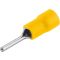 Изолированные штыревые круглые наконечники E.Next e.terminal.stand.PTV1.10.yellow 0,5-1,5мм²  100шт