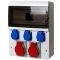 Монтажный набор E.Next 1х16A (230/400V) 2,5мм², 1х32А (230/400V) 4мм², 3х16А 230V 1,5мм², 13 модулей