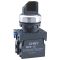 Переключатель Chint NP8-11X/212 1NO+1NC 2 положения с фиксацией черная IP65 (578129)