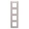 Рамка Chorusmart ONE 2+2+2+2M вертикальна (бежевый) GW16129VL