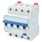 Дифференциальный автомат GEWISS COMPACT RCBO MDC60 4P C10 6кA AC/0.03 4M (GW94166)