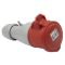 Переносная силовая розетка Legrand P17 Tempra Pro 32A 3К+З 415В IP44 (555218)