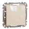 Кнопочный переключатель Schneider Electric Sedna Design & Elements бежевый SDD112116