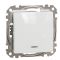 Перекрестный переключатель Schneider Electric Sedna Design & Elements с подсветкой белый SDD111107L