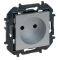 Розетка Legrand Niloe Step 16А 250В алюминий (863319B)