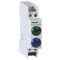 Модульный LED индикатор Noark Ex9PD2gb 230В AC/DC зеленый/синий (102438)
