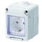 Розетка GEWISS 27 COMBI SYSTEM 2P+E 16A IP55 сіра