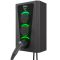 Коммерческая зарядная станция Octa Energy SW322-S-S-C2 Smart Wall на 22кВт  (розетка 1ф + розетка 1ф + Type 2)
