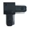 Угловой коннектор для шинопровода Maxus assistance Track Accessories L-connector 1Phase черный