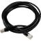 Патч-корд GEAR cat.5e UTP CCA 24AWG 10м чорний (GPC-UTPCCARJ45-10B)