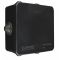 Распределительная коробка Аско-Укрем UAtmo Jet Black 100*100*50
