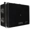 Распределительная коробка Аско-Укрем UAtmo Jet Black 150*110*70