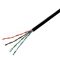 Мережевий кабель GEAR CAT.5E UTP Copper 4Px2x0.51 PVC+PE Outdoor з проволкою (305 м.)