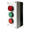 Трехместный пост управления Promfactor FP5-BOX3W34 с кнопками "START/STOP" и индикатором 230В