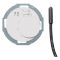 Термостат для підлоги Berker WLN5034WG R.classic/1930/Glas з датчиком 16А/250В (полярна білизна)