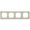 Четырехместная рамка ABB Basic 55 2514-92-507 (слоновая кость)