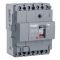 Автомат выключатель Hager x160, In=80А, 4п, 18kA