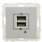 Розетка Logus 45439 TGE USB Charger type "A" 2А (лід)