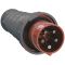 Трехфазная вилка IEK ССИ-045 (3Р+PЕ+N) 125А 380V IP54