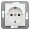 Розетка біла 250V/16A VE10PW-B, ТЕМ