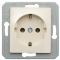 Розетка слонова кістка 250V/16A VE10IW-B, ТЕМ