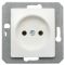 Розетка белая 250V/16A VE30PW-B, ТЕМ