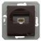 Розетка RJ45 шоколад KE37CB-B, ТЕМ