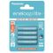 Аккумуляторная батарейка Panasonic Eneloop Lite AAA 550mАч 4BP NI-MH BK-4LCCE/4BE (4 шт)
