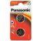Батарейка Panasonic CR 2016 BLI 2 Lithium CR-2016EL/2B (2 шт)
