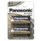 Батарейка Panasonic Everyday Power D BLI 2 Alkaline LR20REE/2BR (2 шт)