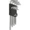 Набор шестигранных Torx ключей TOPEX 35D961 T10-T50 (9шт)