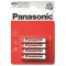 Батарейка Panasonic Red Zink R03 BLI 4 Zink-Carbon R03REL/4BP (4 шт)