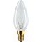 Прозрачная свечкоподобная лампа накаливания PHILIPS 10018535 B35 60W Е14 CL