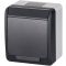 Розетка Elektro Plast 0324-7 Hermes 1 IP44 антрацит
