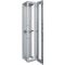 Секционный шкаф Hager FG21KD Univers IP54/I 1900x350x600мм прозрачные двери (серая)
